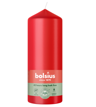 Red Pillar Candles - 150mm x 58mm - Case of 6